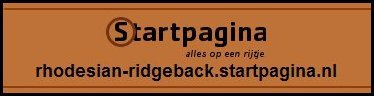 Rhodesian Ridgeback Startpagina