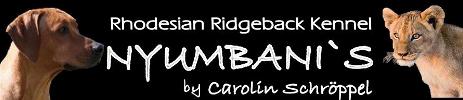 Rhodesian Ridgeback Kennel Nyumbani's